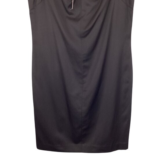Talbots Womens Dress Size‎ 16 NWT Black Knot-Front Sleeveless Sheath Cocktail - Picture 4 of 10